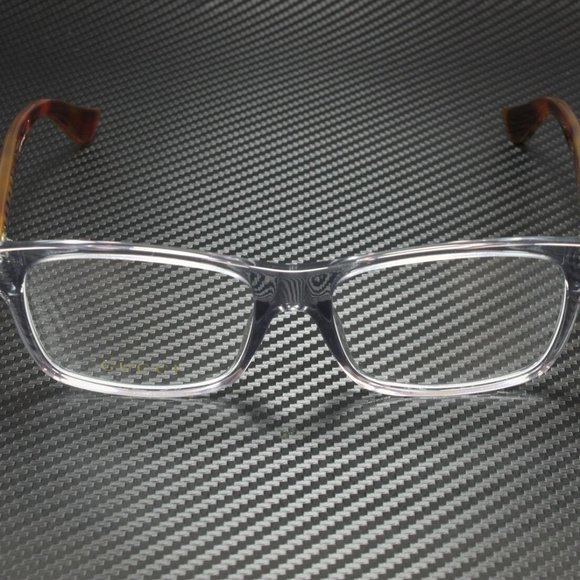 GUCCI MEN'S SILVER 55MM EYEGLASSES! NEW! SUNGLASSES - Picture 3 of 4